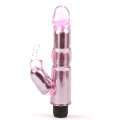 El Vibrador Conejo de color Rosa de la Fantasía del Ambiente 21,5 cm.