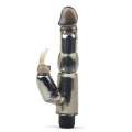 Vibrador Rabbit Preto Fantasy Vibe 21,5 cm