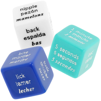 3x Dados do Prazer Waterfeel