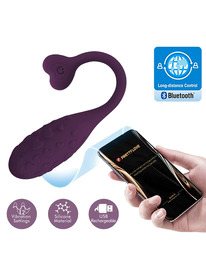 pretty love - app controlled fisher vibrating egg lila