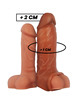 virilxl - extension de pene liquid silicone v7 marron