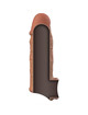 virilxl - extension de pene liquid silicone v7 marron