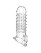 virilxl - extension y funda de pene v15 transparente