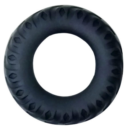 baile - titan cockring black green 2 cm