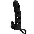 pretty love - silicone cover with vibration 15.2 cm