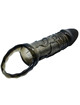 baile - funda extensora pene con strap para testiculos negro 13.5 cm