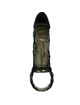 baile - funda extensora pene con strap para testiculos negro 13.5 cm