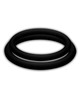 joydivision potenzduo - anillos para pene negro - m
