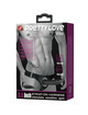 Pretty love - vito strap on with hollow dildo and vibration 17.3 cm