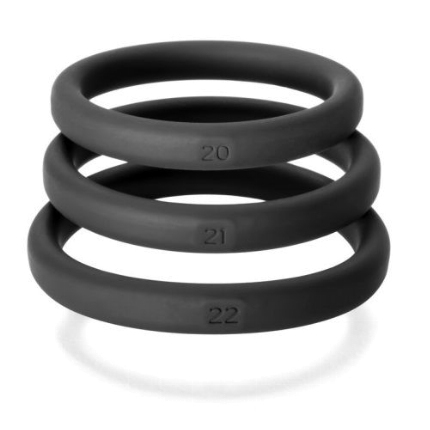 Cockrings Perfect Fit Xact Fit Conjunto de 3 kit 20/21/22 cms