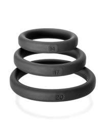 Cockrings Perfect Fit Xact Fit Conjunto de 3 kit 14/17/20 cms