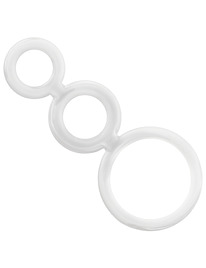 Cockrings Addicted Toys Conjunto 3 Tamanhos Transparentes
