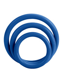 california exotics - tri-rings blue