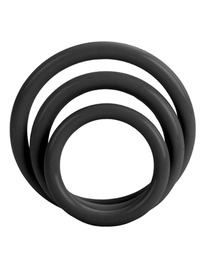 california exotics - tri-rings black