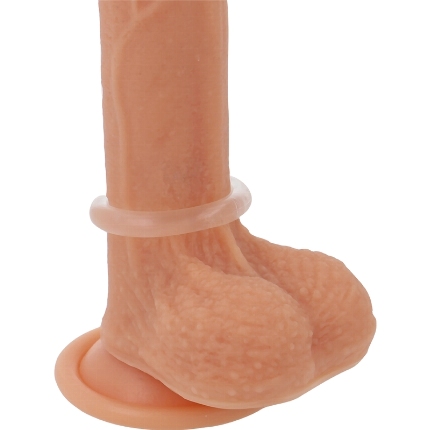 powering - super flexible and resistant penis ring 3.5cm clear