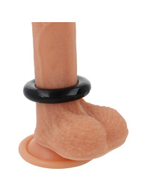 Cockring Powering Super Flexível e Resistente PR05 4.8 cms Preto
