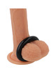 Cockring Powering Super Flexível e Resistente PR05 4.8 cms Preto