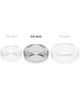 Cockring Powering Super Flexível e Resistente PR05 4.8 cms Transparente