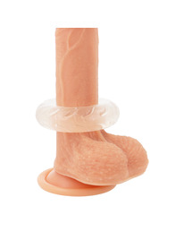 powering - super flexible and resistant penis ring 5cm pr08 clear