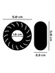 Cockring Powering Super Flexível e Resistente PR08 5 cms Transparente