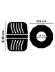 Cockring Powering para o pÉnis super flexÍvel e resistente 5 cm PR11 transparente