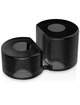 Cockring Powering Duplo Super Flexível e Resistente PR09 Preto