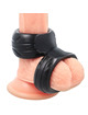 Cockring Powering Duplo Super Flexível e Resistente PR09 Preto
