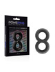 Powering - super flexible y resistente anillo pene y testiculos pr12 negro
