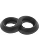 Powering - super flexible and resistant penis and testicle ring pr12 black
