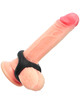 Powering - super flexible y resistente anillo pene y testiculos pr13 negro