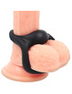 powering - super flexible and resistant penis and testicle ring pr14 black