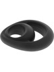 powering - super flexible and resistant penis and testicle ring pr14 black