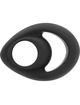 powering - super flexible and resistant penis and testicle ring pr14 black