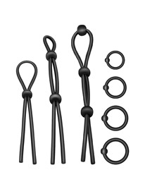 Cockrings Addicted Toys Silicone Conjunto de 7