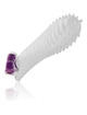 ohmama - textured penis sheath with vibrating bullet