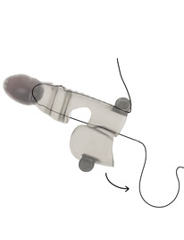 ohmama - penis and testicle sheath 3 motors
