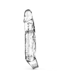 Manga para Pénis Get Real Extensão Longa 19 cm Transparente