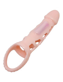 pretty love - harrison funda extensora pene con vibracion y strap 13.5 cm