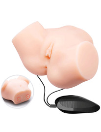 crazy bull - realistic vagina and anus samantha vibrator
