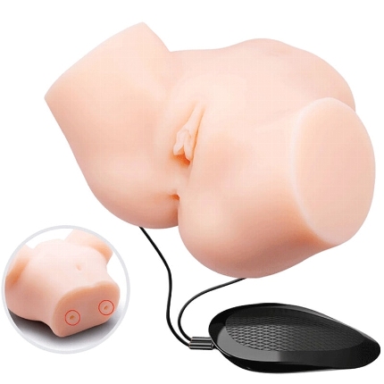 crazy bull - realistic vagina and anus samantha vibrator