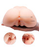 crazy bull - realistic vagina and anus double vibration