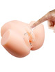crazy bull - realistic vagina and anus double vibration