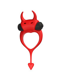 Cockring com Vibração Adrien Lastic Devol Vermelho
