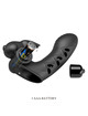pretty love - vance funda dedo vibrador conejo negro