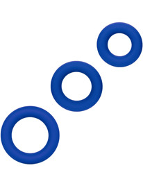 admiral - cock ring set blue