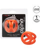Cockring California Exotics  alpha laranja tri-ring