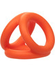 Cockring California Exotics  alpha laranja tri-ring