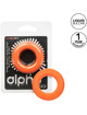 California exotics - alpha anillo prolong grande naranja