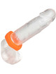 California exotics - alpha prolong sexagon ring orange