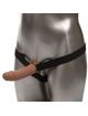 california exotics - performance maxx life-like extension with harness brown skin